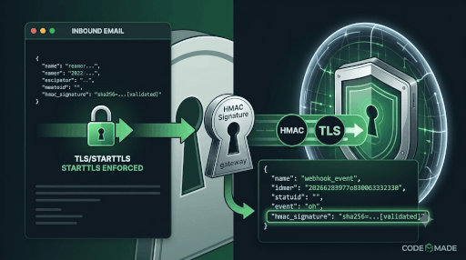 Email-webhook gets two security upgrades