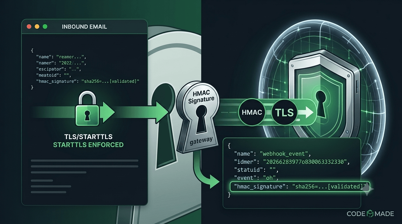 Email-webhook gets two security upgrades